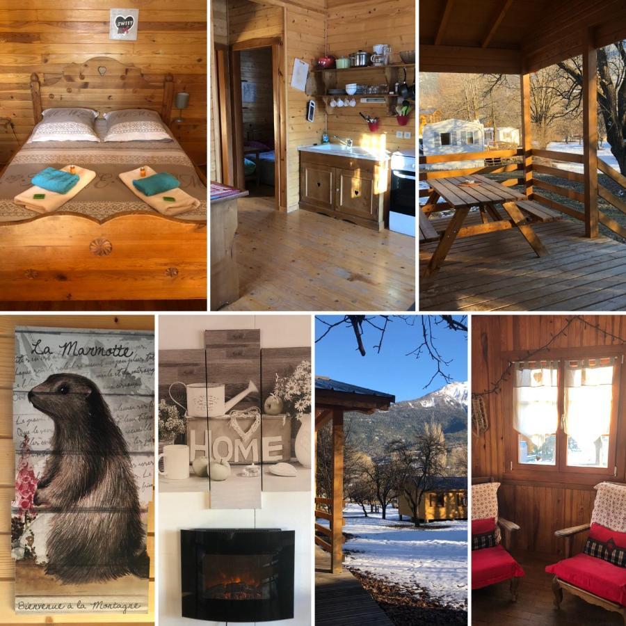 Camping, Hotel De Plein Air Les Cariamas Chateauroux-les-Alpes Exteriér fotografie